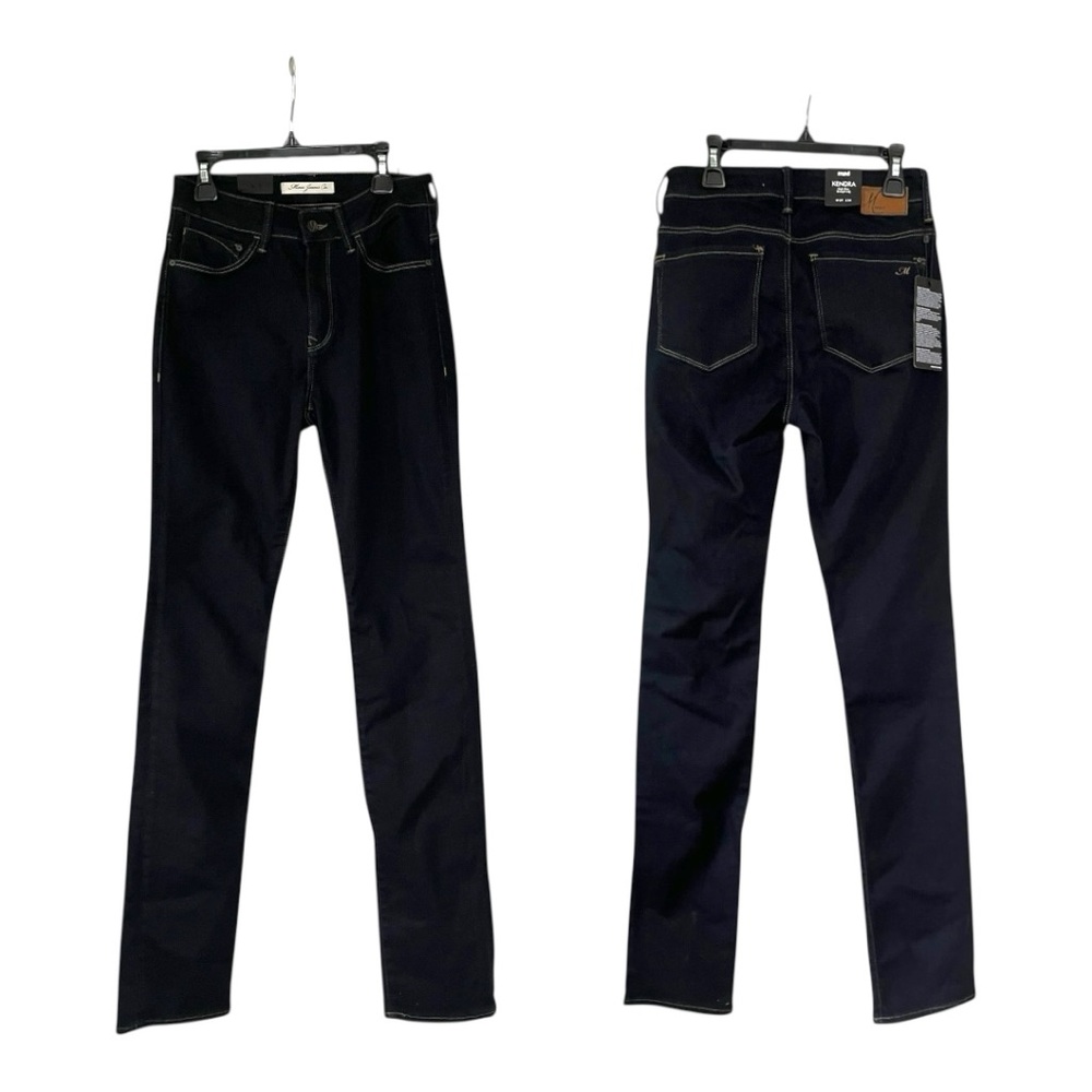 NWT Mavi Kendra jeans - high rise,straight leg. W 26 / L 34. Dark wash.